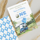 Recherche de trou dans un invitations Golfeur