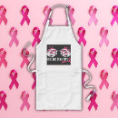 Search for cancer awareness aprons October