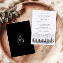 Recherche de arbre noir et blanc invitations Couple