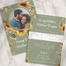 Recherche de sunflower mariage invitations Pour eux