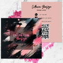 Search for bold statement business cards Makeup artist