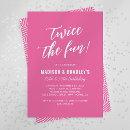 Search for double the fun invitations Simple