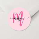 Search for hot pink seals envelope seals Girly