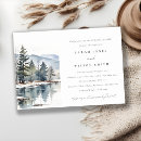 Recherche de winter rehearsal dinner invitations Aquarelle