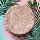 Recherche de rose gold paper assiettes Chic