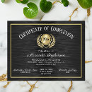 Search for certificate of completion Course