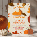 Search for pumpkin birthday invitations Is turning one