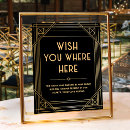 Search for heaven wedding signs Wish you were here