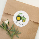 Search for tractor baby shower stickers Watercolor