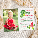 Search for one in a melon invitations 1st