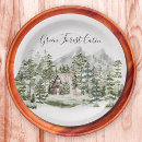 Search for pine trees paper plates Woodland