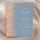 Search for peach and blue wedding invitations Trendy