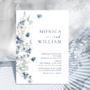 Search for blue winter wedding invitations Floral