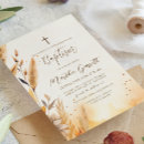 Search for fall christening invitations Boho