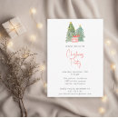 Search for evergreen christmas invitations Modern