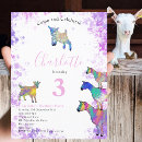 Search for farm animal party invitations Girl