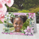 Search for pink flowers birthday cards Girl