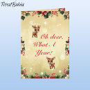 Search for oh what a year christmas cards Reindeer