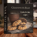 Search for christmas recipe binders Rustic