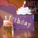 Search for purple birthday wrapping paper Age number