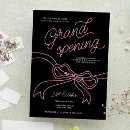 Search for pink and black invitations Whimsical