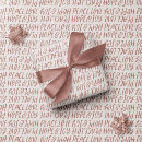 Search for holiday love wrapping paper Handwritten