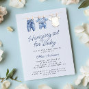 Search for clothesline baby shower invitations Modern