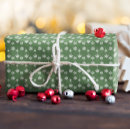Search for white snowflake wrapping paper Rustic