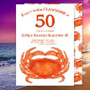 Search for seafood birthday invitations Coastal