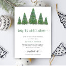 Search for pine tree baby shower invitations Baby its cold outside