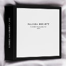 Search for recipe binders presentation folders Business
