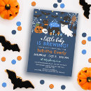 Recherche de halloween baby shower garçon invitations Bleu