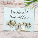 Search for new house postcards Blue