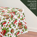 Search for holly berry tablecloths Xmas