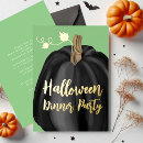 Recherche de green halloween invitations Vert