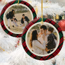 Search for red and green plaid ornaments Classic