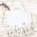 Search for florist aprons Cute floral pattern