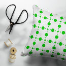 Recherche de pois vert coussins Cercle