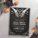 Search for grunge wedding invitations Black
