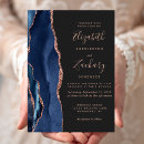 Search for dark blue wedding invitations Modern