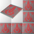 Search for vintage red tiles Sea