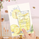 Search for lemonade baby shower invitations Sip and see