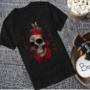 Recherche de crâne rouge tshirts Floral