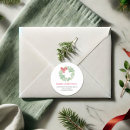 Search for hand written lettering return address labels Red