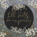 Search for rose gold wedding stickers Engagement party