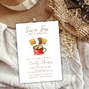 Search for smore baby shower invitations Rustic