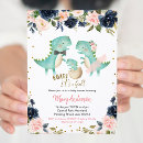 Recherche de dinosaure baby shower invitations Rugir