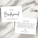 Search for wedding thank you bridesmaid cards Script