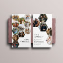 Search for hexagon business cards Honeycomb