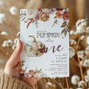 Search for autumn 1st birthday invitations Watercolor